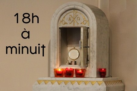 Soirée d'adoration le 17 mai