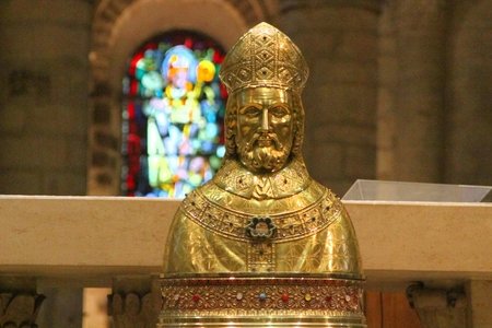 Fête de la St Julien : prière des vêpres à Notre-Dame-du-Pré